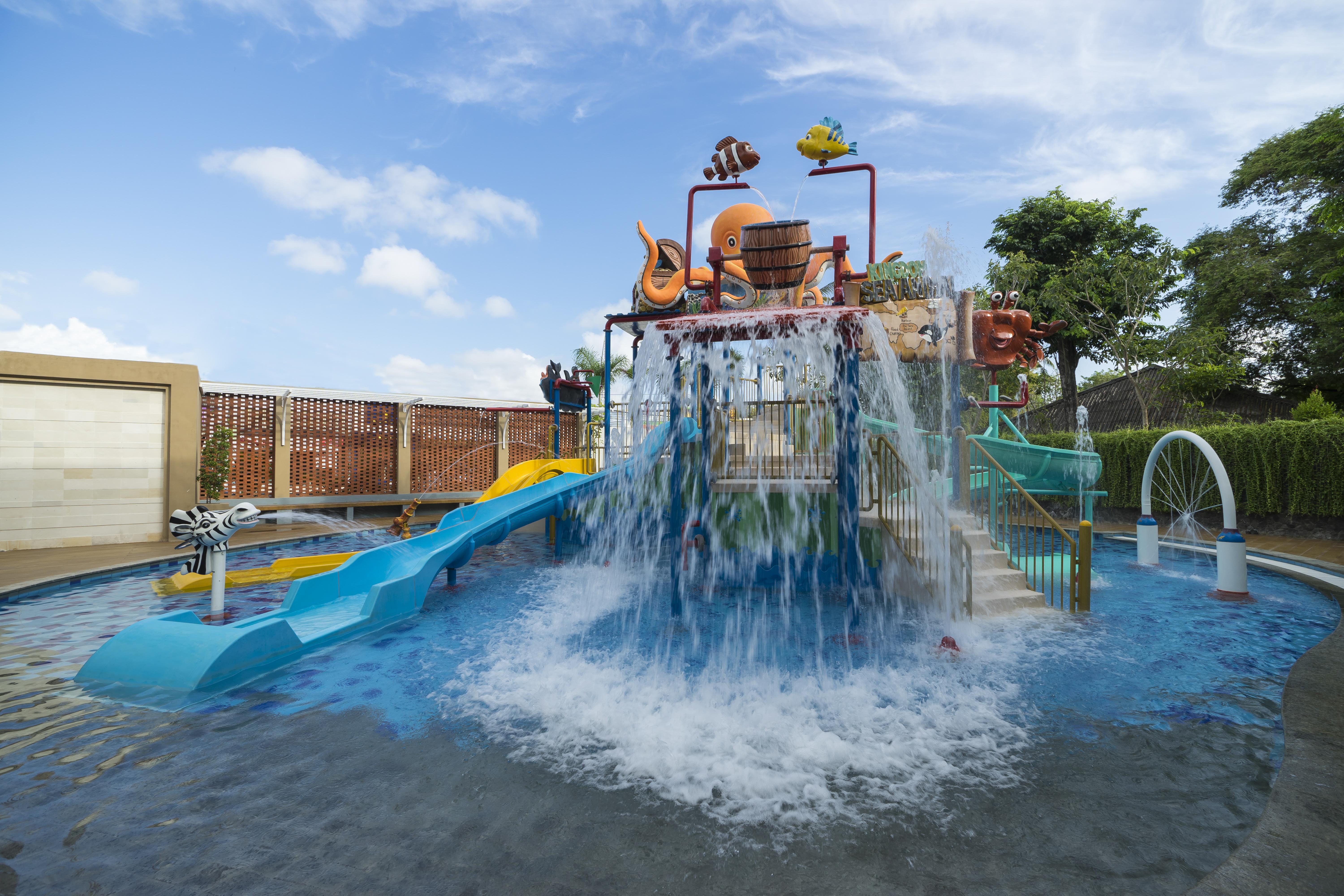 Grand Mirage Resort & Thalasso Bali Nusa Dua  Eksteriør billede Splash Island